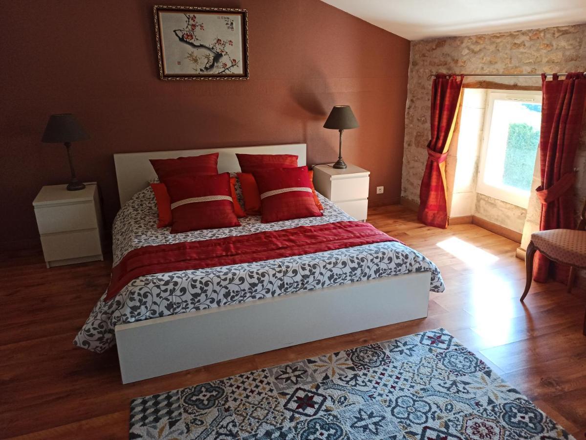 Bed and Breakfast La Pastorale Beurlay Zimmer foto