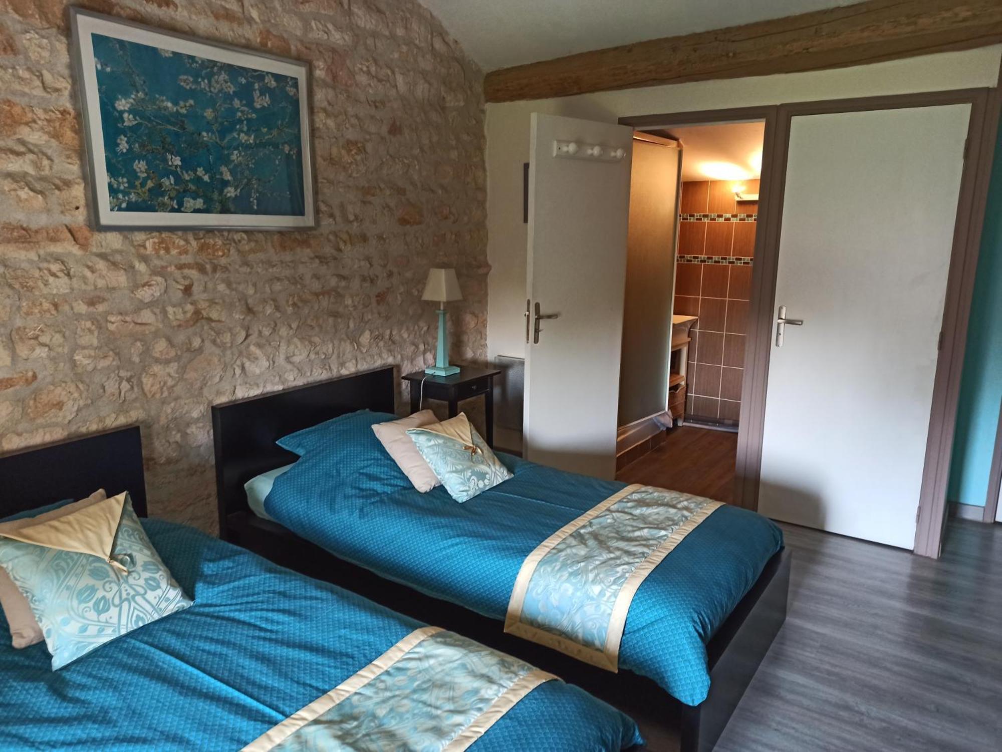 Bed and Breakfast La Pastorale Beurlay Zimmer foto