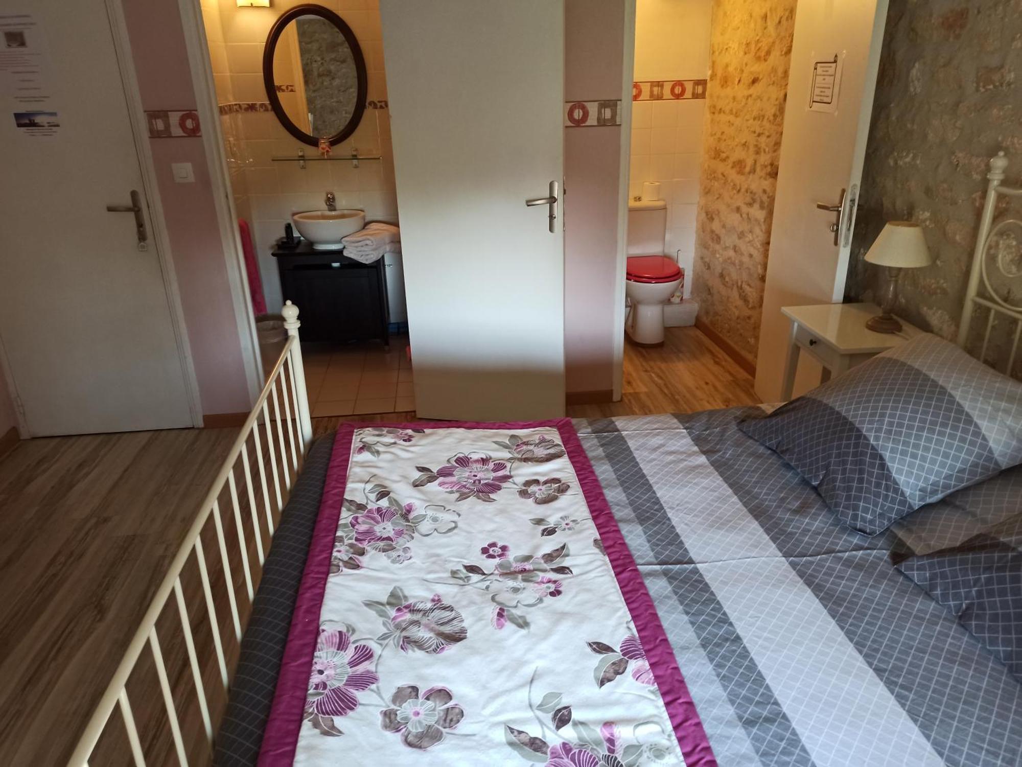 Bed and Breakfast La Pastorale Beurlay Zimmer foto