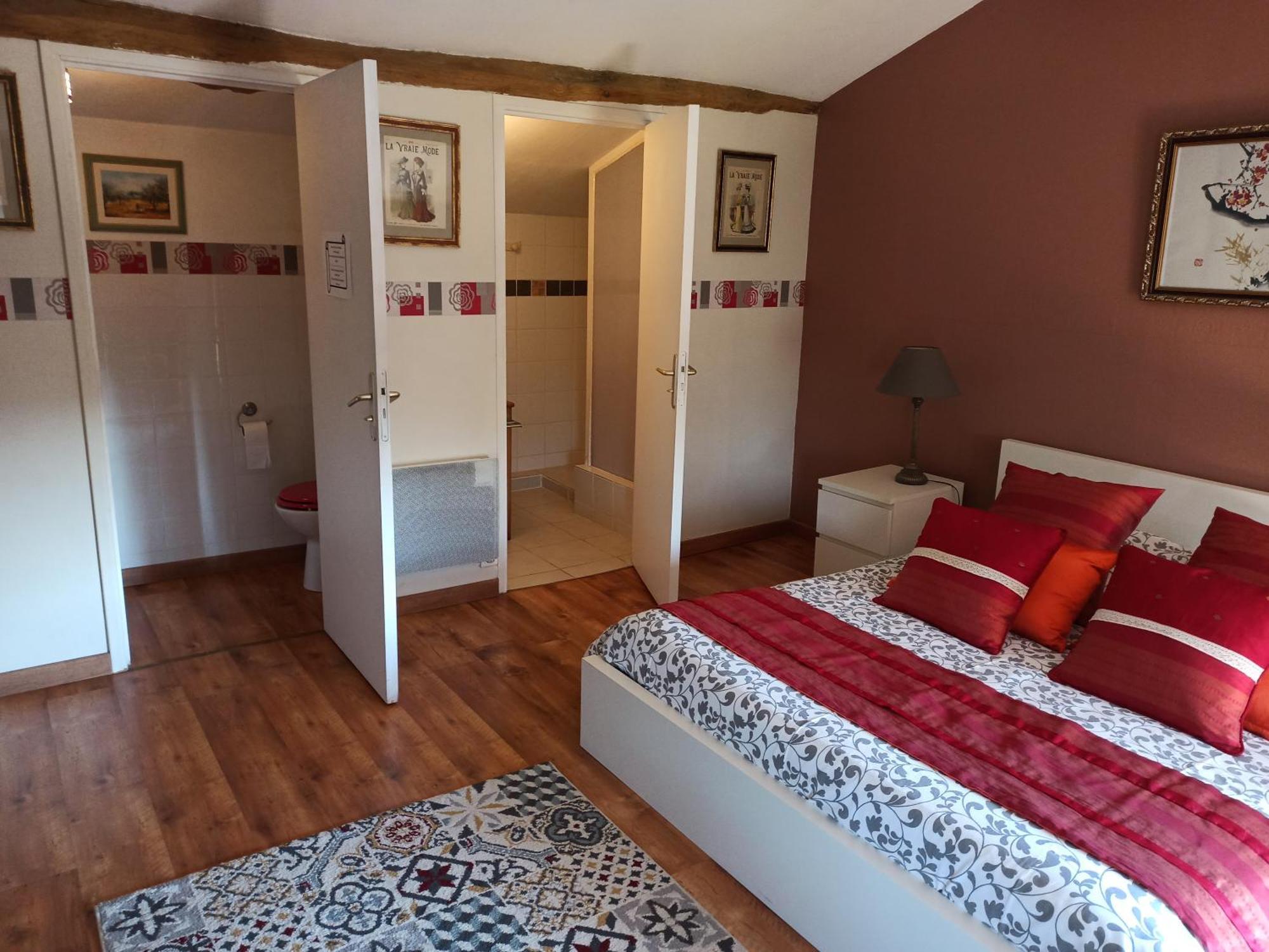 Bed and Breakfast La Pastorale Beurlay Zimmer foto